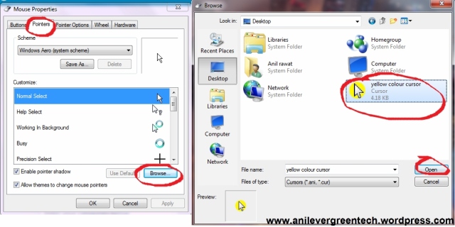 How to get a Yellow Circle Around Your Cursor? | Tips And ...